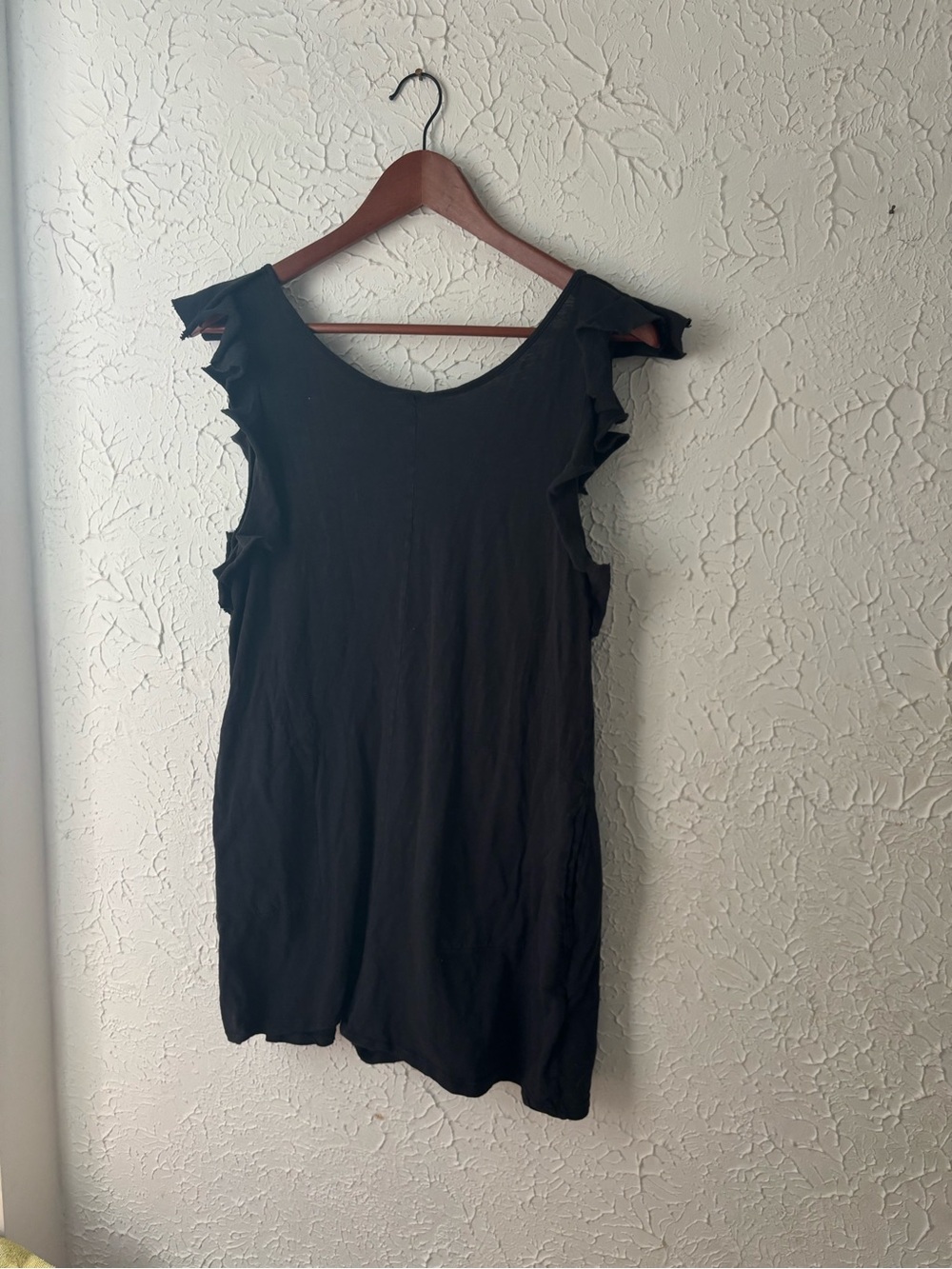 Billabong Black Ruffle Sleeve Dress